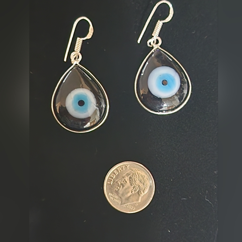 Blue Eye Earrings ♥️